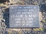 KENT Claude S. 1935-1991