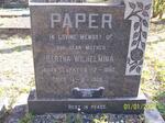 PAPER Bertha Wilhelmine nee LUPKE 1880-1968 :: DETTMAN Gertrude Bertha nee PAPER 1921-1987