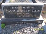 ZEELIE Juanita Henrietta 1905-1995