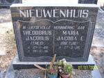 NIEUWENHUIS Theodorus Jacobus 1948-1995 & Maria Jacoba E. 1958-