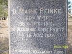 PEINKE D. Marie nee WITT 1813-1889