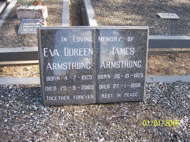 ARMSTRONG James 1923-1990 & Eva Doreen 1929-2003