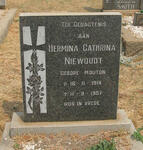 NIEWOUDT Hermina Cathrina nee MOUTON 1914-1957