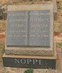 NOPPE Raymond Petrus 1893-1958 & Elizabeth Susanna 1897-1960