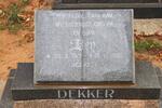 DEKKER Ben 1917-1990