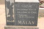 MALAN Gertjie 1951-1951