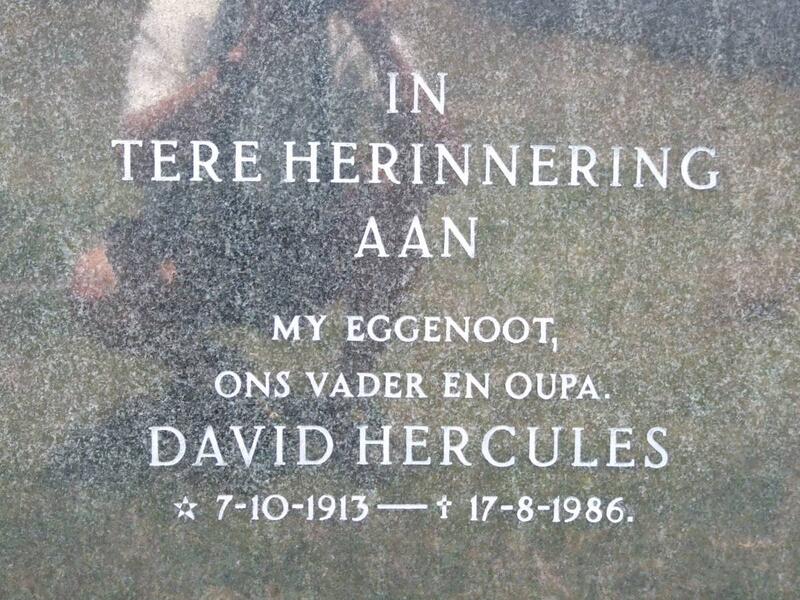 BOTHA David Hercules 1913-1986