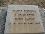 NAUDE Theunita Gysbertha, te Water nee WALTERS 1912-1978