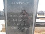 KOCH Helena Johanna nee BASSON 1899-1975