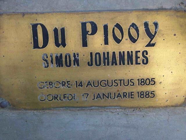 PLOOY Simon Johannes, du 1805-1885