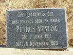 VENTER Petrus 1910-1923