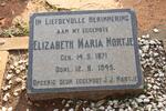 NORTJE Elizabeth Maria 1871-1945