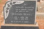 MENGEL Benjamin 1919-1972