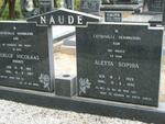NAUDE Roelof Nicolaas 1915-1987 & Aletta Sophia 1929-1992
