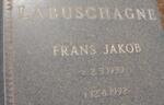 LABUSCHAGNE Frans Jakob 1930-1992