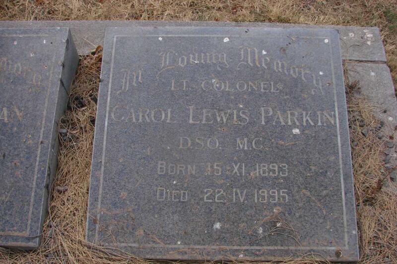 PARKIN Carol Lewis 1893-1995