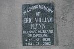 FLYNN Eric William 1939-2002