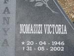MAFANYA Nomazizi Victoria 1946-2002