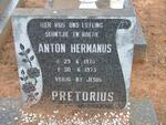 PRETORIUS Anton Hermanus 1975-1975