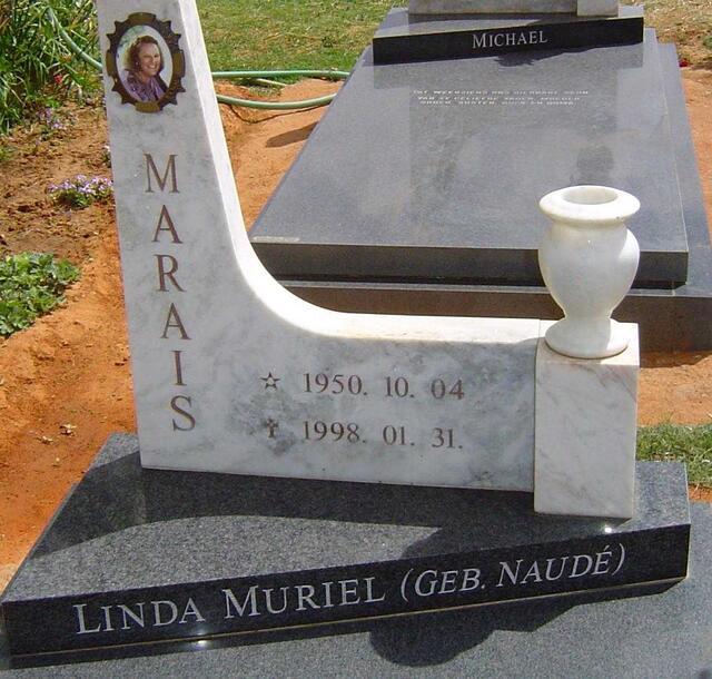 MARAIS Linda Muriel nee NAUDÉ 1950-1998