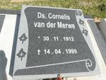 MERWE Cornelis, van der 1912-1999