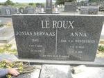 ROUX Josias Servaas, le 1898-1983 & Anna VAN DER WESTHUIZEN 1900-1997
