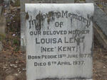 KENT Mary Joyce 1872-1930 :: LENG Louisa nee KENT 1877-1937