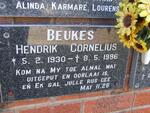 BEUKES Hendrik Cornelius 1930-1996
