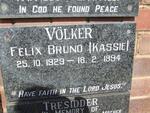 VOLKER Felix Bruno 1929-1994