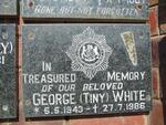 WHITE George 1943-1986
