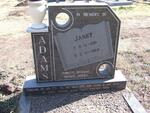 ADAMS Janet 1901-1984