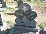 AMBRAAL James Billy 1955-1992 & Ivy 1953-2002