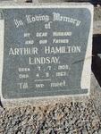 LINDSAY Arthur Hamilton 1908-1963
