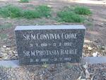 COOKE Convivia 1901-1992 & BAURLE Protasia 1902-1992