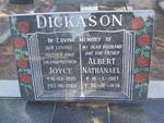 DICKASON Albert Nathanael 1907-1978 & Joyce 1925-2007