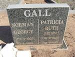 GALL Norman George 1922-1969 & Patricia Ruth DENT 1924-1992