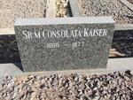 KAISER Consolata 1898-1977