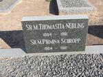 NÜBLING Thomasita 1894-1981 :: SCHROPP Pirmina 1904-1981
