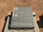 ODENDAAL Jacobus Johannes 1959-1962