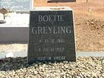 GREYLING Boetie 1961-1962