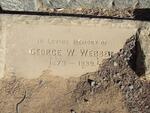 WEBBER George W. 1870-1939