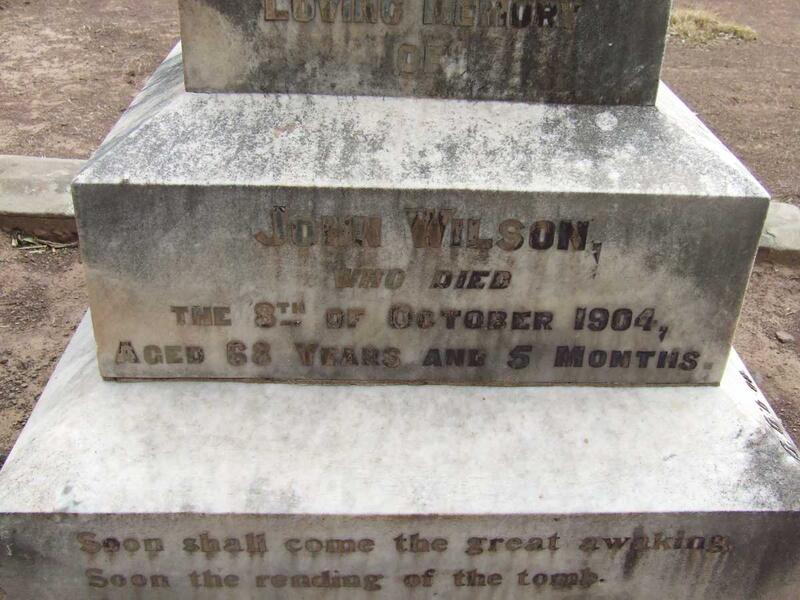 WILSON John -1904