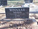 WINNAAR Abraham 1896-1970 & Alima 1909-1973