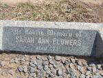 FLOWERS Sarah Ann