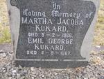 KUKARD Emil George -1967 & Martha Jacoba -1966