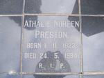PRESTON Athalie Noreen 1923-1994