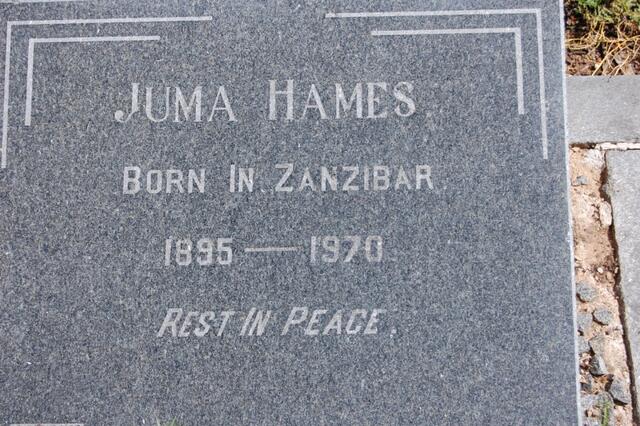 HAMES Juma 1895-1970