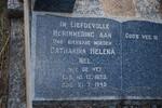 NEL Catharina Helena nee DE WET 1853 1940