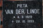 LINDE Pieta, van der 1929-1993