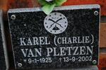 PLETZEN Karel, van 1925-2002